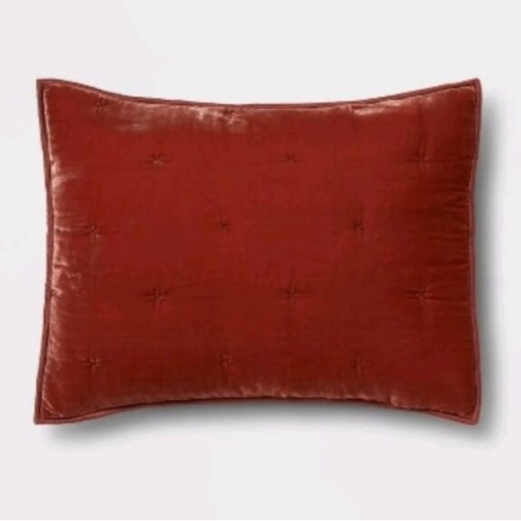 Opalhouse Bedding Iso Opalhouse Tufted Velvet Bronze King Sham